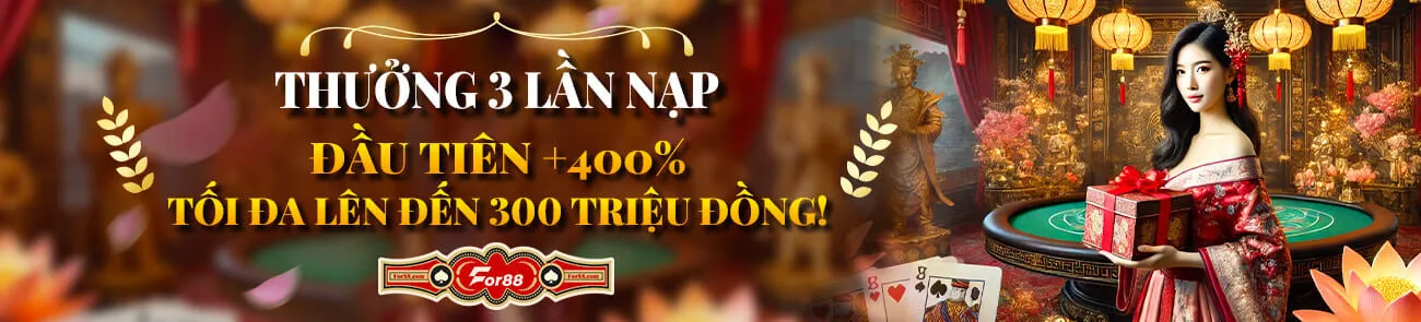 FOR88 MRFINNEY - Link Vào FOR88.COM Chính Thức Mới Nhất 2026 Thưởng 3 lần nạp đầu lên đến 300 triệu đồng