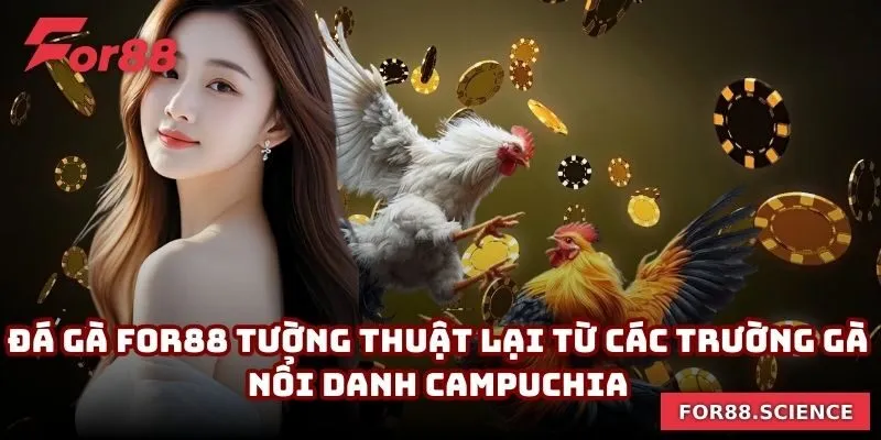 FOR88 MRFINNEY - Link Vào FOR88.COM Chính Thức Mới Nhất 2026 Đá gà For88 tường thuật lại từ các trường gà nổi danh Campuchia
